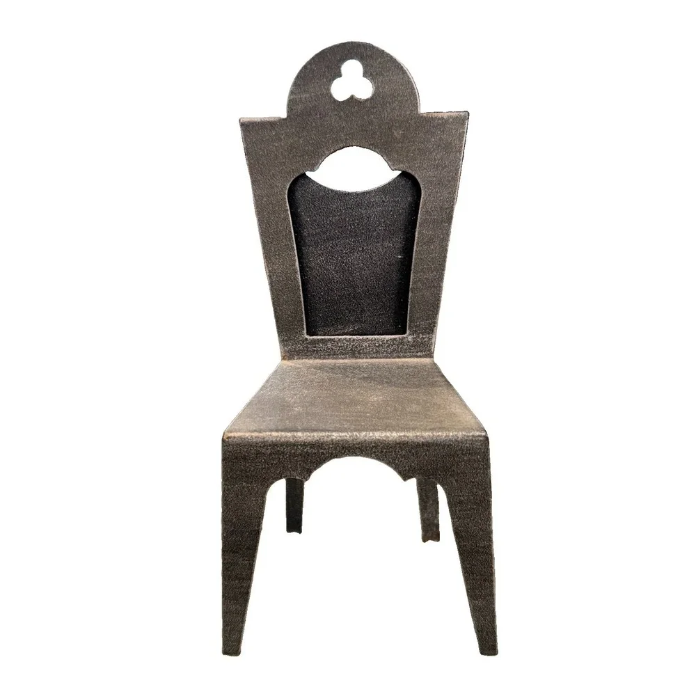 Vintage Metal Chair Shaped 2x3